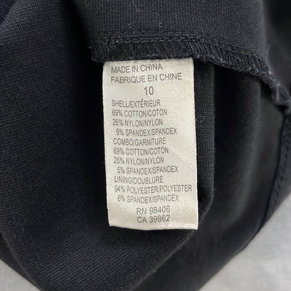 Theory Colorblock Audrey Sleeveless Dress with Pockets Sz 10 - Picture 16 of 17